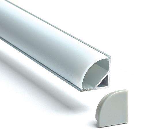 Aluminium Corner Extrusion 45 Degrees Angle 1m
