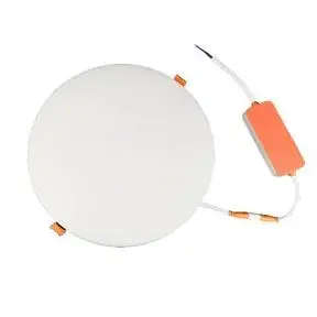 9W Round Adjustable Frameless LED Panel Light 6500k
