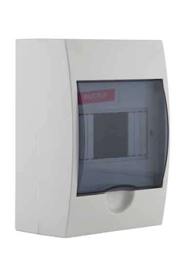 4 Way Unpopulated DB Box Surface Mount PVC