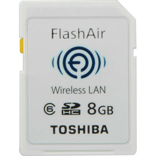 Toshiba 8GB FlashAir Wireless SD Card