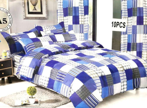 Double Bed - 10 Piece Bed Set (cheap Shipping)