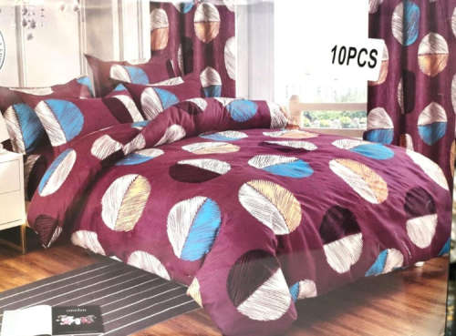 Double Bed - 10 Piece Duvet Set (cheap Shipping)
