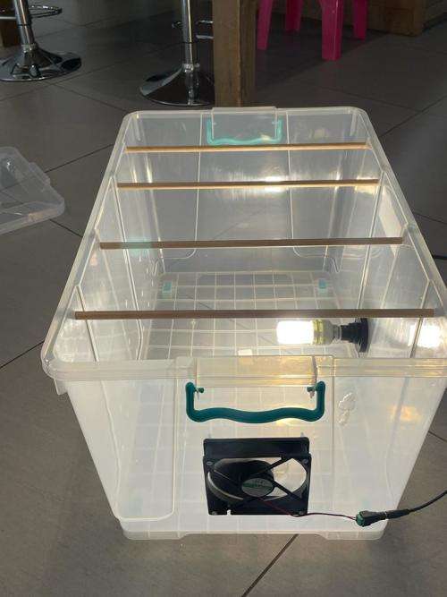 Biltong Box / Biltong Dryer / Biltong Maker to make droewors biltong chillibites