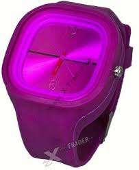 High Quality Unisex Silicone Jelly Watch - Purple