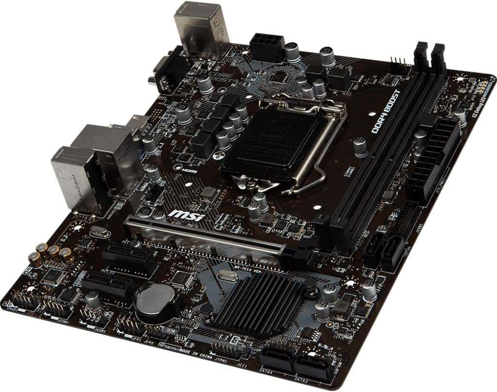 MSi 8th & 9th gen motherboards, DDR4, 1151, HDMi, USB3, 7.1 HD Audio, 1 yr warranty. R999