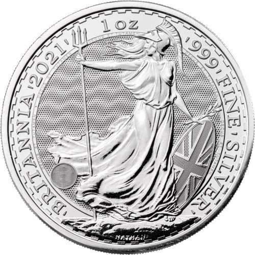 1oz Silver Brittania 2021