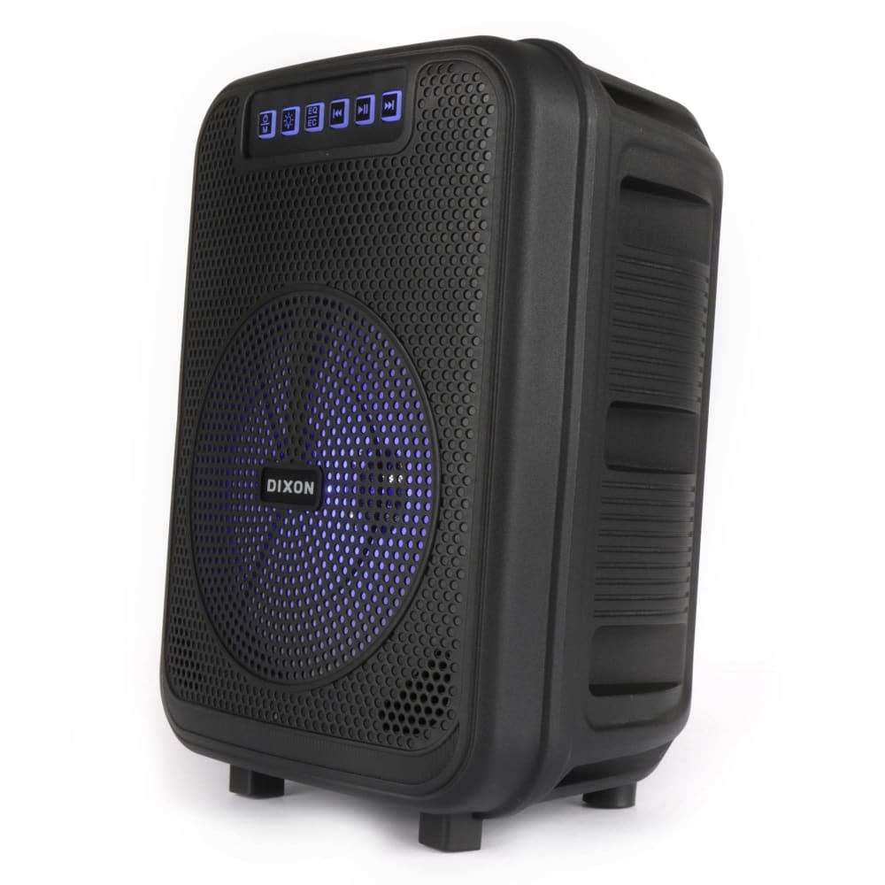 6.5` INCH POWERFUL BLUETOOTH SPEAKER, BUILT IN DISCO LIGHT AND APPS CONTROL