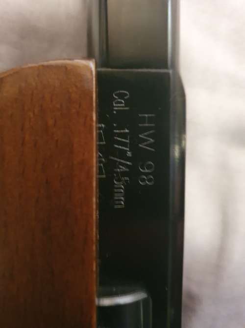 Air Rifle and scope-Weihrauch HW98