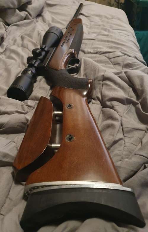 Air Rifle and scope-Weihrauch HW98