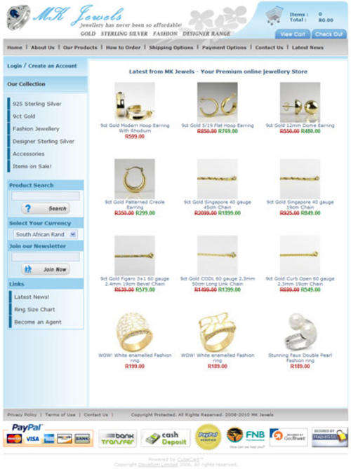 @@ MK JEWELS Online Shop Website for SALE @@ You cant miss this one !!!!