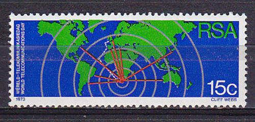 R.S.A. : WORLD TELECOMMUNICATIONS DAY,,, VERY FINE U/M