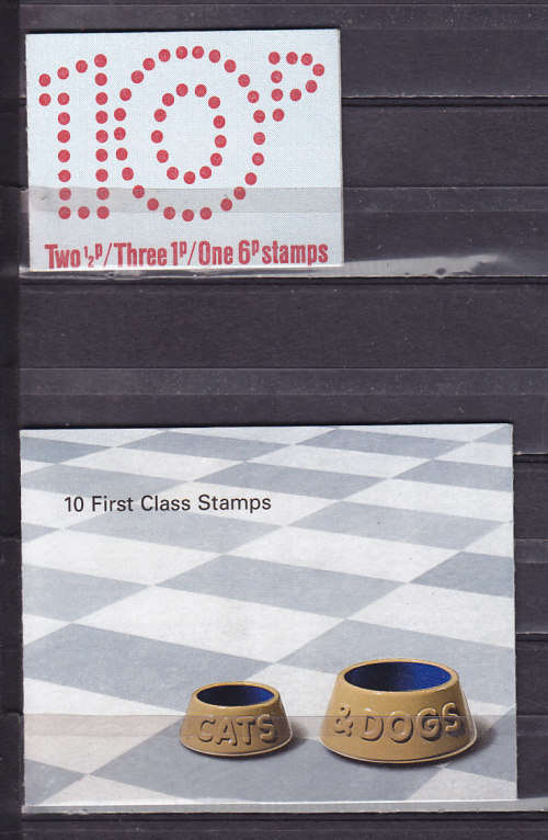 GB QEII : TWO HIGH VALUE BOOKLETS ( one self adhesive ) IN VERY CONDITIONS AS PER SCANS