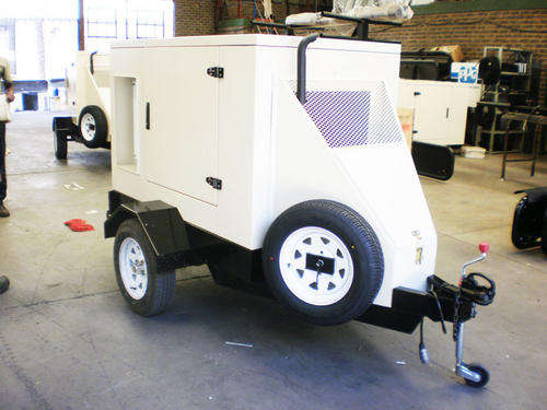 28kVa Enclosed Soundproof Generator on Trailer