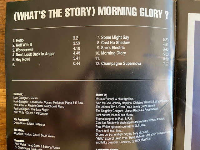 (What's the Story) Morning Glory?