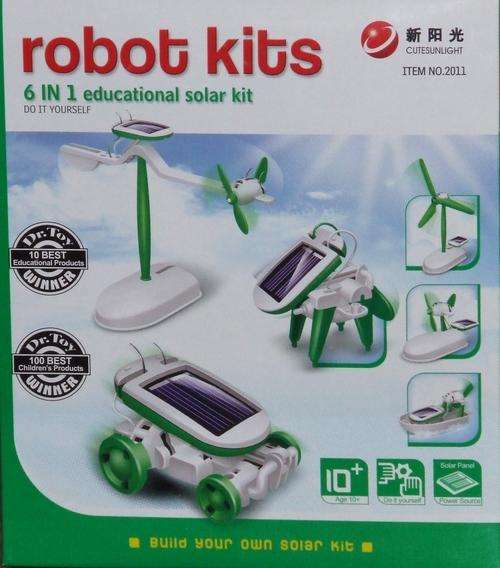 6 in 1  DIY Solar Robot Kits