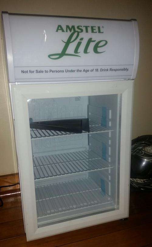 Amstel Lite bar fridge