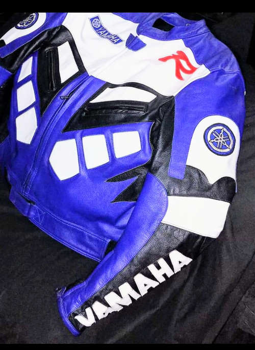Genuine Leather Gents and Ladies Yamaha "R" Series Bikers Jackets Sold Together as 1 Item