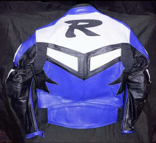 Genuine Leather Gents and Ladies Yamaha "R" Series Bikers Jackets Sold Together as 1 Item