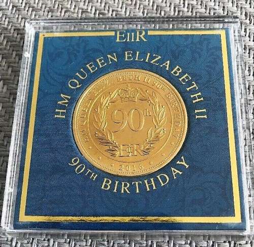 2 x Brand new Queen Elizabeth ll 90th Birthday commemorate Medals sold as A Lot For Both