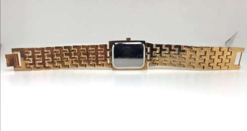 Ladies Quartz Diamond and gold Colored Watch