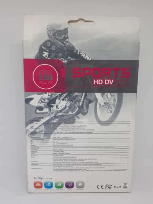Sport HD Dv Action Camera, 30m water resistant, hardly used, see full description!!!