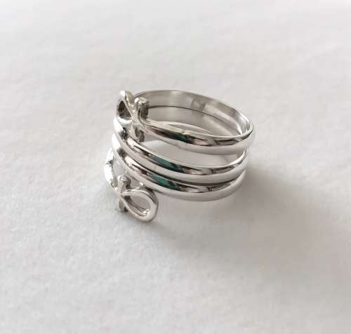 Solid 925 Sterling Silver Designer Egyptian Style Ring, NOT PLATED!!