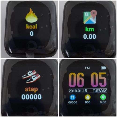 Wow!!!! Brand New!!! Smart Bracelet Watch B03S-119!! Red !!