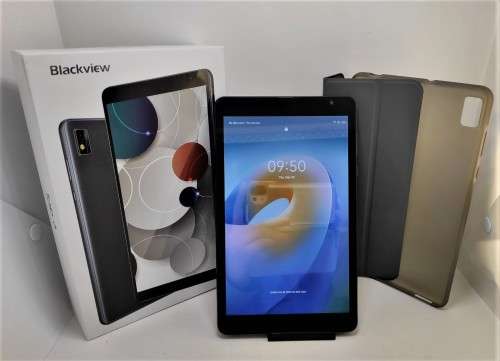 Blackview Tab 6 8` Tablet, 3gig ram, 32gig storage, dual sim!!! Truffle Grey Color, Like new!!!