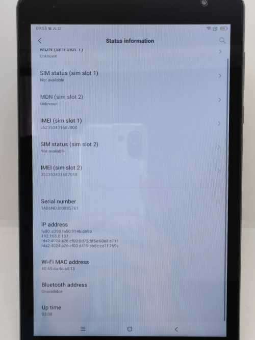Blackview Tab 6 8` Tablet, 3gig ram, 32gig storage, dual sim!!! Truffle Grey Color, Like new!!!