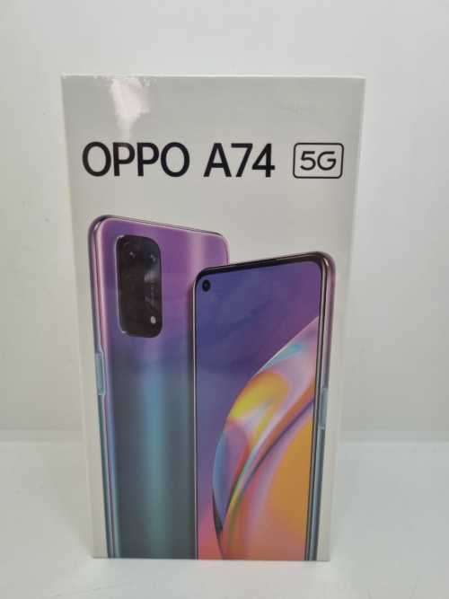 Brand New Sealed Oppo A74 5g, 6gig ram, 128gig, Local Stock, Fluid Black