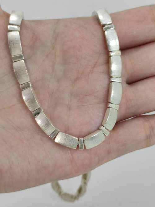 Solid 925 Silver Designer Handmade Chain.