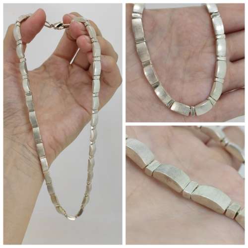 Solid 925 Silver Designer Handmade Chain.