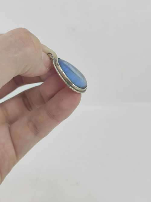 Solid 925 Silver Vintage pin Brooch