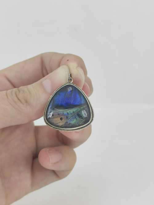 Solid 925 Silver Vintage pin Brooch