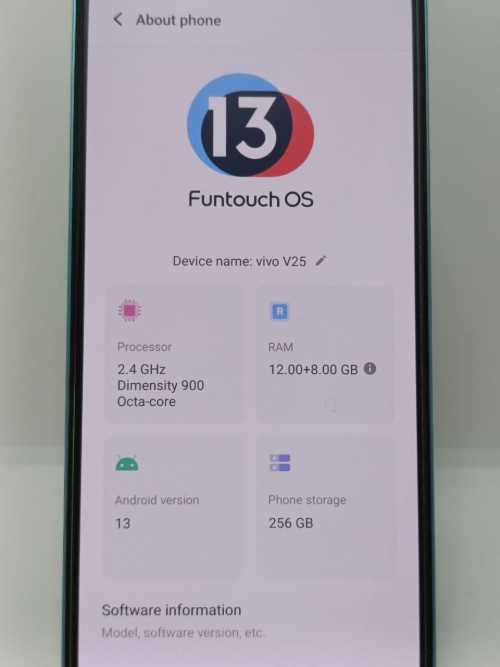 Vivo V25 5g Cellphone, Dual Sim, 12gig ram, 256gig Storage