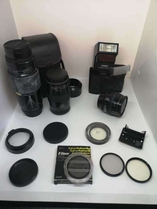 WOW!!! NO RESERVE - CLASSIC MINOLTA FILM CAMERA - COLLECTORS ITEM COMPLETE, AS PER PICTURES!!!