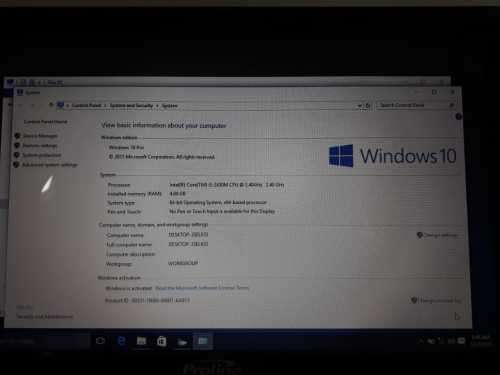 Proline Laptop Very good condition i5 ,500gig with bag as per pictures
