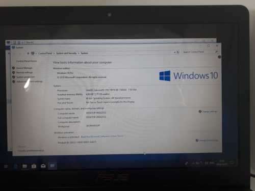 Wow !!Asus Laptop with Laptop bag as per pictures