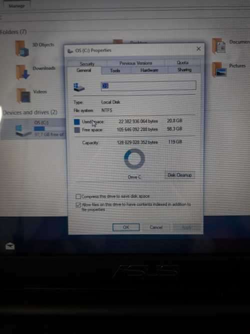 Wow !!Asus Laptop with Laptop bag as per pictures