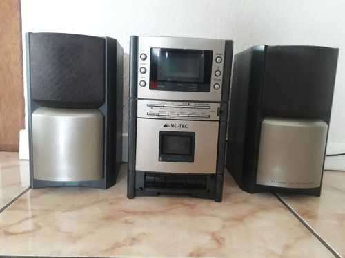 Nu-Tec Am /Fm Stereo Radio Cassette Recorder, with CD player.