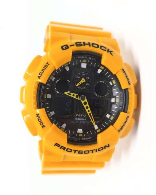 Casio G Shock Transformers Bumble Bee Limited Edition GA-100A Original