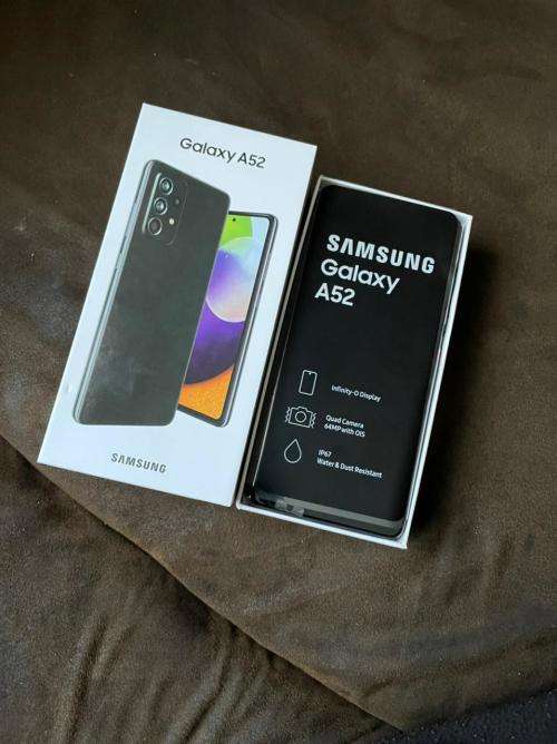 Samsung Galaxy A52 ,128gig ,Dual Sim, complete with box
