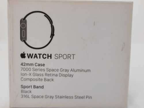 Apple Watch Sport 42mm, with box and all Accessories, Sold as is!!! see description!!