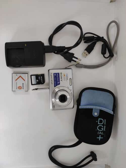 Sony Cyber-shot Digital Camera, 14.1 megapixel, with pouch and all accessories.
