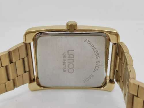 Lanco Unisex Gold Color Watch with Original Box, Very good condition!!!!