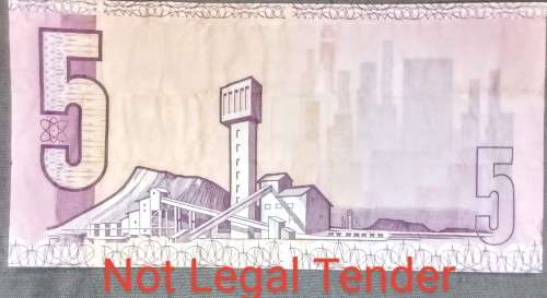 3 x South Frican Bank Notes, R1, R2 and R5, bid for all 3 together, see pictures