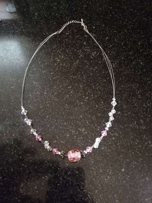 R1 Start - 2 x Vintage Necklaces with Crystal Gems As per pictures posted