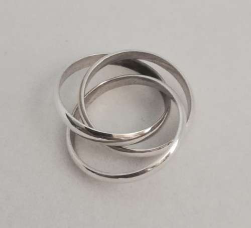 Solid 925 Sterling Silver Designer Russian Wedding Band Ring, Brand new, NOT PLATED!!