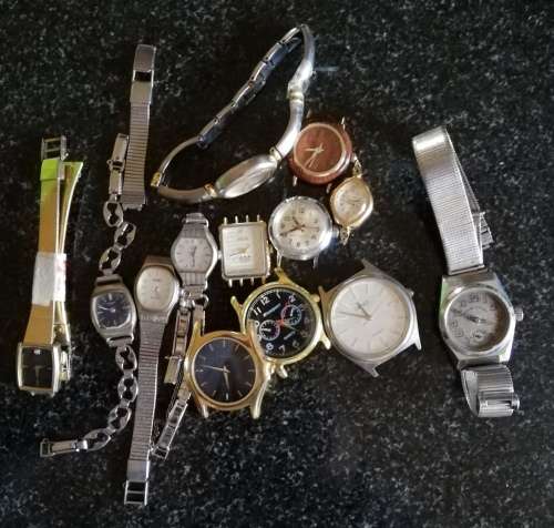 Vintage Ladies Watches job lot, repairs or spares, some working, needs battery's, see pictures