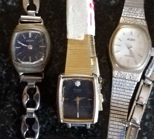 Vintage Ladies Watches job lot, repairs or spares, some working, needs battery's, see pictures